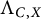 normal upper Lamda Subscript upper C comma upper X