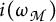 i (omega sub script script M)