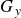 upper G Subscript y