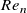 upper R e Subscript n