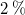 2 percent sign