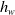 h Subscript w