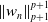 StartMetric w Subscript n Baseline EndMetric Subscript p plus 1 Superscript p plus 1