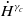 ModifyingAbove upper H With dot Superscript gamma Super Subscript c