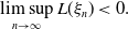 limit sup Underscript n right arrow normal infinity Endscripts upper L left parenthesis xi Subscript n Baseline right parenthesis less than 0 period