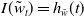 upper I left parenthesis w overtilde Subscript t Baseline right parenthesis equals h Subscript w overtilde Baseline left parenthesis t right parenthesis
