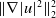 StartMetric nabla StartAbsoluteValue u EndAbsoluteValue squared EndMetric Subscript 2 Superscript 2