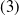 left parenthesis 3 right parenthesis