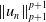 StartMetric u Subscript n Baseline EndMetric Subscript p plus 1 Superscript p plus 1