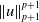 StartMetric u EndMetric Subscript p plus 1 Superscript p plus 1