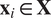 xi element of upper X