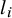 l Subscript i