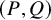 left parenthesis upper P comma upper Q right parenthesis