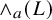 and Subscript a Baseline left parenthesis upper L right parenthesis