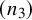 left parenthesis n 3 right parenthesis