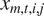 xm comma t comma i comma j