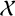 script upper X