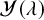 script upper Y left parenthesis lamda right parenthesis