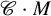 script upper C dot upper M