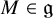 upper M element of German g