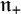 German n Subscript plus