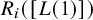upper R Subscript i Baseline left parenthesis left bracket upper L left parenthesis 1 right parenthesis right bracket right parenthesis