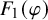 upper F 1 left parenthesis phi right parenthesis