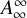 upper A Subscript infinity Superscript infinity
