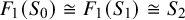 upper F 1 left parenthesis upper S 0 right parenthesis approximately equals upper F 1 left parenthesis upper S 1 right parenthesis approximately equals upper S 2