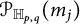 script upper P Subscript double struck upper H Sub Subscript p comma q Baseline left parenthesis m Subscript j Baseline right parenthesis