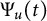 normal upper Psi Subscript u Baseline left parenthesis t right parenthesis