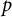 p