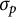 sigma Subscript p