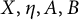 upper X comma eta comma upper A comma upper B
