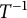 upper T Superscript negative 1