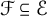 script upper F subset of or equal to script upper E