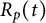 upper R Subscript p Baseline left parenthesis t right parenthesis