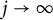 j right arrow infinity