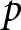 p