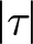 vertical bar tau vertical bar
