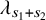 lamda Subscript s 1 plus s 2