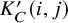 upper K prime Subscript upper C Baseline left parenthesis i comma j right parenthesis