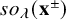 s o Subscript lamda Baseline left parenthesis bold x Superscript plus or minus Baseline right parenthesis