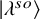 vertical bar lamda Superscript s o Baseline right angle bracket