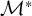 script upper M Superscript asterisk