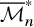 script upper M overbar Subscript n Superscript asterisk