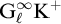 upper G Subscript script l Superscript infinity Baseline upper K Superscript plus