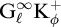 upper G Subscript script l Superscript infinity Baseline upper K Subscript phi Superscript plus