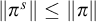 StartMetric pi Superscript s Baseline EndMetric less than or equals StartMetric pi EndMetric