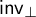 sans serif inv Subscript normal up tack